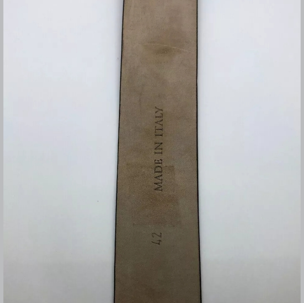 SOLD  $885 Brunello Cucinelli leather belt - Picture 4 of 6